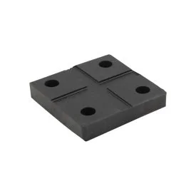 Rubber blok voor assteun hoog model - TOPGEAR