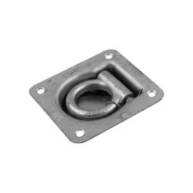Vloerring wegklapbaar enkel 102x94 mm