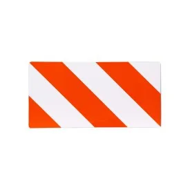 Markeringsbord voor brede lading linkerkant 28 x 56 cm