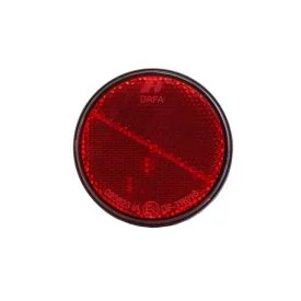 Reflector rood rond 70 mm