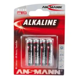 Alkaline batterij AAA LR03 4st