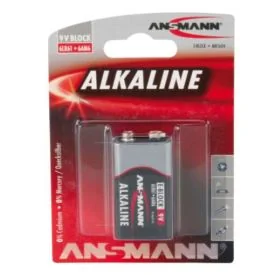 Alkaline batterij 9 volt 1 stuk - Ansmann