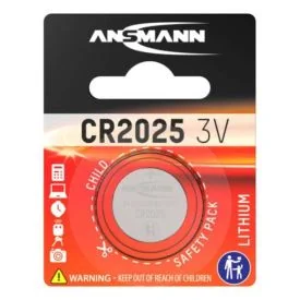 Lithium knoopcel CR2025 1 stuk - Ansmann
