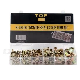 Blindklinkmoeren assortiment 150 delig - TOPGEAR