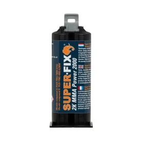 2K MMA lijm Power 50 ml. Super-Fix