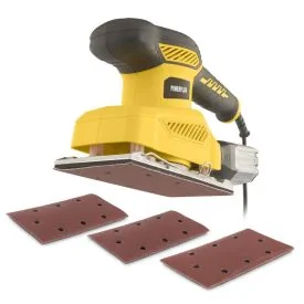 Vlakschuurmachine 260W - 6 acc. - POWERPLUS