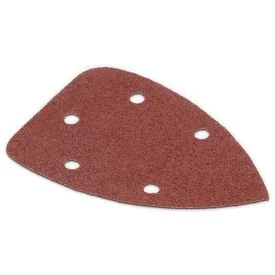 Schuurpapier palm 140x140x80mm - K60 - 5 st. - POWERPLUS
