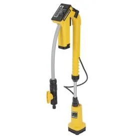 Regentonpomp 12V - incl. 1 batterij en lader - POWERPLUS