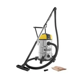 POWERPLUS Stofzuiger nat/droog 1200W 30L - 6 acc.