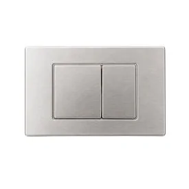 Bedieningspaneel SQ - RVS - voor Geberit Duofix UP320 UP720 - WAHLBACH