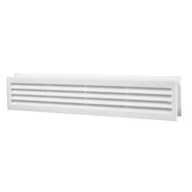 Deurrooster wit 433 x 78 mm