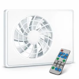 Badkamer ventilator iFAN met afstandsbediening 100 - 125 mm