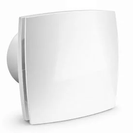 Badkamer ventilator vochtsensor/timer ø150 mm wit Silent