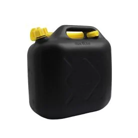 Kunststof jerrycan 10 liter met afsluitdop en flexibele tuit