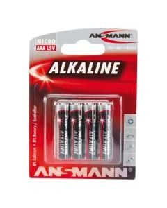 Alkaline batterij AAA LR03 4st