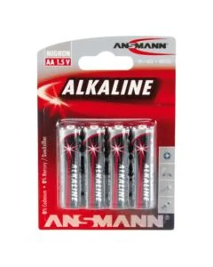 Alkaline batterij AA LR6 4 stuks - Ansmann