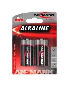 Alkaline batterij LR14 2 stuks - Ansmann