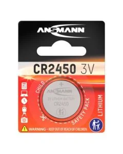 Lithium knoopcel CR2450 1 stuk - Ansmann