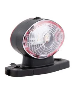 Breedtelamp/pendellamp half rond led
