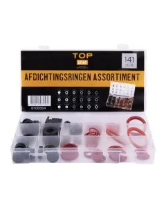 Afdichtingsringen assortiment 141-delig - TOPGEAR