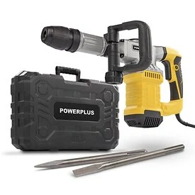 Breekhamer 1300W - 2 acc. - POWERPLUS
