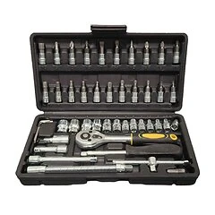 Doppendoos 1/4" 45 delig - TOPGEAR
