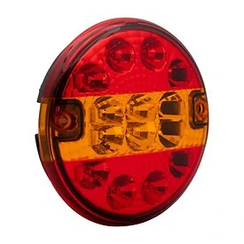 Achterlicht 140 mm LED plat TRAILERGEAR