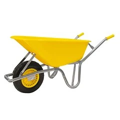 Bouwkruiwagen professioneel - extra sterk frame - 250 kg draagvermogen - GARTEX