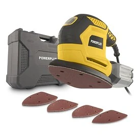Handpalmschuurmachine 220W - 15 acc. - POWERPLUS