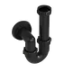 Siphon black for utility sinks