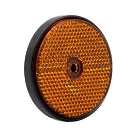 Reflector oranje rond 60 mm