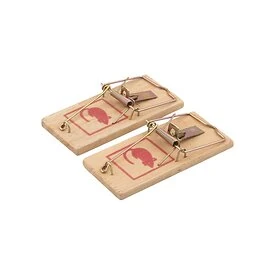 Muizenval 2 stuks - polybag