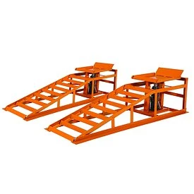 Oprijbruggen met ingebouwde krik - set 2 stuks - TOPGEAR