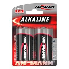 Alkaline batterij LR20 2 stuks - Ansmann