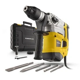 Boorhamer 1500W - 5 acc. - POWERPLUS