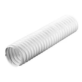 Flexibele pvc afvoerslang ø125 mm - wit 2