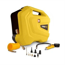 Compressor geen olie 1100W - 11 acc. - POWERPLUS