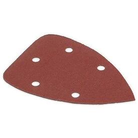 Schuurpapier palm 140x140x80mm - K120 - 5 st. - POWERPLUS