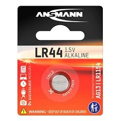 Alkaline knoopcel LR44 / AG13 - Ansmann