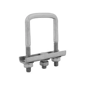 Klemhouder voor 60 mm vierkante koker