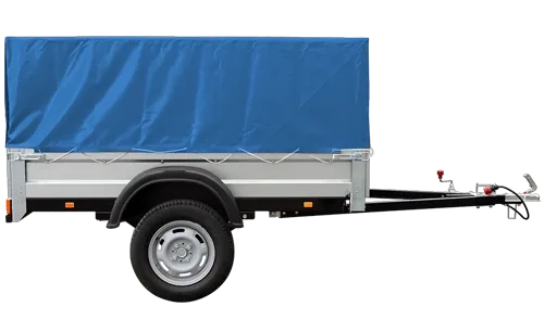 Trailer with cover